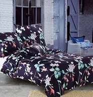 Pościel dla dzieci - Sternenzelt gwiaździstym firmamentem Fiona pościel, bawełna, niebieski, 200  x  135  x   cm 16W060308094 - miniaturka - grafika 1