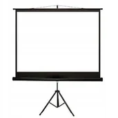 Ekrany projekcyjne - Ekran na statywie 200X200 Hd Ready Profesjonalny - miniaturka - grafika 1