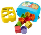 Zabawki interaktywne dla dzieci - Mattel  Pierwsze klocki malucha FFC84 - miniaturka - grafika 1