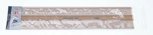 Koh-i-noor SZABLON CYFROWO LITEROWY 7mm 748008 - Linijki, ekierki - miniaturka - grafika 2