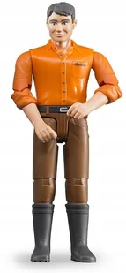 Bruder FIGURKA MĘŻCZYZNY W BRĄZOWYCH DŻINSACH 1:16 - 60007 - Figurki dla dzieci - miniaturka - grafika 8