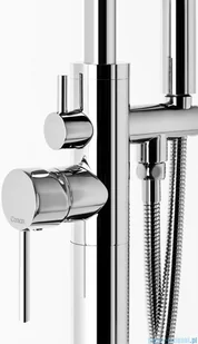 CORSAN Bateria wolnostojąca wannowa BASIC CMM35 - Baterie podtynkowe - miniaturka - grafika 6