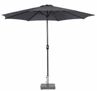 Parasole ogrodowe - Garden Impressions Parasol ogrodowy Lotus, 300 cm, ciemnoszary, 11082 Garden Impressions - miniaturka - grafika 1