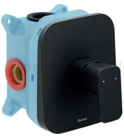 Baterie podtynkowe - Ravak 10° bateria prysznicowa podtynkowa czarny X070159 - miniaturka - grafika 1