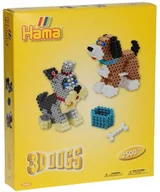 Zabawki kreatywne - Hama Strijkkralenset 3D - Dogs 2500st. 3243 - miniaturka - grafika 1