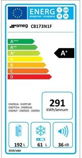 Smeg Universale C8173N1F - Lodówki do zabudowy - miniaturka - grafika 2