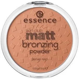 Catrice essence Sun Club Bronzer Rozświetlający 02 Darker Skin ESS-25864 - Pudry do twarzy - miniaturka - grafika 2