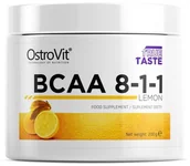 Aminokwasy - OSTROVIT Bcaa 8-1-1 200G Lemon (5902232610192) - miniaturka - grafika 1