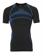 Koszulki sportowe męskie - Errea Errea Męska koszulka z krótkim rękawem Attitude Pro, czarna/kempablue, XS/S 200209701 - miniaturka - grafika 1