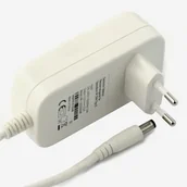 Akcesoria do komputerów jednopłytkowych - OEM Zasilacz impulsowy 12V/2,5A - wtyk DC 5,5/2,1mm - biały SLA-13909 - miniaturka - grafika 1