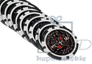 Garthen Zestaw do pokera 1000 szt żetonów OCEAN Trolley - Zestawy do pokera - miniaturka - grafika 7