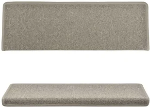 vidaXL Nakładki na schody, 15 szt., 65x25 cm, jasnoszare - Dywany - miniaturka - grafika 4