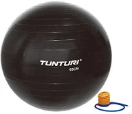 Piłki do ćwiczeń - Tunturi tunturi piłka gimnastyczna, czarna, 65 cm 14TUSFU169 - miniaturka - grafika 1