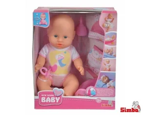 Simba NBB Bobas z ubrankami 105032485 - Lalki dla dziewczynek - miniaturka - grafika 2