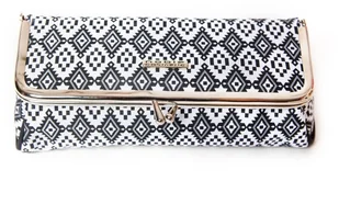 Noble Cosmetic Portfelik Noble Black&White BW002 - Kosmetyczki, organizery i kuferki - miniaturka - grafika 3