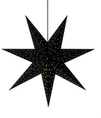Oświetlenie świąteczne - Markslojd Ozdoba wisząca świetlna Gwiazda czarna 45cm CLARA 705143 705143 - miniaturka - grafika 1