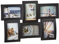 Ramki na zdjęcia - Relaxdays ramka na zdjęcia do wielu zdjęć, Collage do 6 obrazy, ramki na zdjęcia w optyce 3d, do zawieszenia, różne kolory 10021998_46 - miniaturka - grafika 1