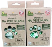 Woreczki na psie odchody - GreenTree Woreczki na psie kupki Biodegradowalne 90szt. - miniaturka - grafika 1