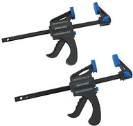 Imadła i ściski - Silverline 250108 ścisk stolarski, maksymalny rozstaw szczęk: 100 mm, 2 sztuki 100 mm 250108 - miniaturka - grafika 1