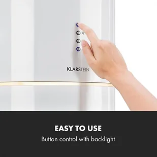 Klarstein Tron Ambience 38 Biały (CGCH2-TronAmbience-W) - Okapy kuchenne - miniaturka - grafika 7