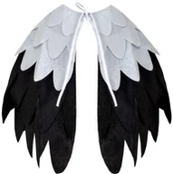 Dodatki do strojów karnawałowych - Kraszek Peleryna Bocian EKGM016 - miniaturka - grafika 1