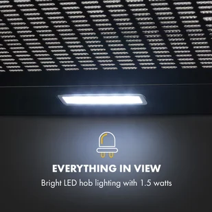 Klarstein DSM-Capannina-BK - Okapy kuchenne - miniaturka - grafika 4