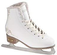 Łyżwy - SFR glitra retro łyżwy z podszewką Biały kobiety, biały SFR013 - miniaturka - grafika 1