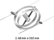Lampy pozostałe - Paulmann Wire Cardan spot system linkowy chrom - miniaturka - grafika 1