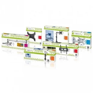 Techly Techly Uchwyt sufitowy LCD/LED 23-42cale 50kg regulowany czarny AJTEYT000020614 - Uchwyty do monitorów - miniaturka - grafika 9