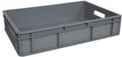 Pojemniki przemysłowe - Artech Skrzynka plastikowa pojemnik EURO 130-1 SZARA PEART EURO 130-1 SZARA PEART - miniaturka - grafika 1