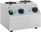 Piece, kotły  i płyty grzejne gastronomiczne - Royal Catering Podgrzewacz do sosów 2 x 1 l górny panel sterowania RCSW-13 - miniaturka - grafika 1