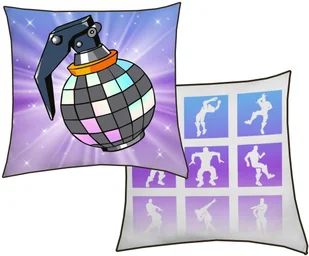 Halantex Fortnite, Poduszka z wypełnieniem, 40x40 cm - Kołdry i poduszki dla dzieci Halantex Fortnite, Poduszka z wypełnieniem, 40x40 cm - Kołdry i poduszki dla dzieci - miniaturka - grafika 1