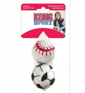 Kong Piłki Gumowe Sport Balls Assorted (2szt) L - Zabawki dla psów - miniaturka - grafika 2