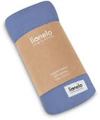 Koce i narzuty dla dzieci - Lionelo kocyk Bamboo swaddle blue denim - miniaturka - grafika 1