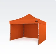 Pawilony ogrodowe - BRIMO Namiot Handlowy 3x3m - plus 3 ściany - Pomarańczowy - miniaturka - grafika 1