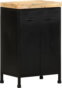 vidaXL Lumarko Szafka, 50x35x75 cm, surowe drewno mango 323575 - Szafki do salonu - miniaturka - grafika 2