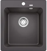 Zlewozmywaki - Blanco Zlewozmywak Silgranitowy Naya 45 Szarość skały 525223 525223 - miniaturka - grafika 1