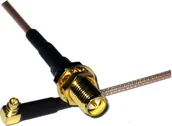 Pigtaile światłowodowe - brak danych Pigtail MMCX RP-SMA/ż 20 cm - miniaturka - grafika 1