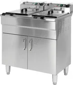 Frytownice gastronomiczne - Yato Frytkownica wolnostojąca 2x 17,5l YG-04638 - miniaturka - grafika 1