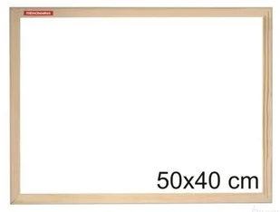 MEMOBOARDS . Tablica suchościeralno-magnetyczna w ramie drewnianej 50x40cm - Tablice i flipcharty - miniaturka - grafika 2