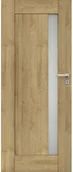 Drzwi wewnętrzne - DRE Skrzydło drzwiowe Alva 2 dąb riviera 80L - miniaturka - grafika 1
