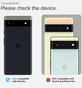 Spigen RUGGED ARMOR GOOGLE PIXEL 6A MATTE BLACK 8809811860405-ACS04476 - Etui i futerały do telefonów - miniaturka - grafika 13