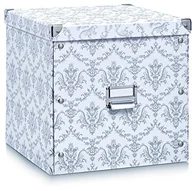 Pudła i pojemniki do przechowywania - Zeller pudełko do przechowywania, materiał karton, stabilne, składane, różne kolory i rozmiary, 33,5 x 33 x 32 cm 17974 - miniaturka - grafika 1