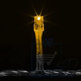 VOLTRONIC Świąteczne oświetlenie LED 10 m - ciepłe białe 100 LED + pilot BATERIE - Oświetlenie świąteczne - miniaturka - grafika 5