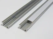 Akcesoria do oświetlenia - LEDart Inny wpuszczany srebrny anodowany typ B 2 metry PBS(2) - miniaturka - grafika 1