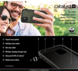 Catalyst Impact Protection Case Pancerne etui iPhone 11 Clear) 10_15075 - Etui i futerały do telefonów - miniaturka - grafika 11