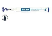 Artykuły biurowe - MILAN Marker do tablic ścięty czarny 12 sztuk) - miniaturka - grafika 1