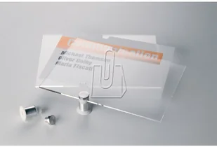 Durable DUR014K Tabliczka informacyjna CRYSTAL SIGN 105x105 4820 - Systemy ekspozycyjne i znaki informacyjne - miniaturka - grafika 3