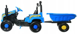Polski Traktor Traktorek na pedały Przyczepa +kask - Jeździki dla dzieci - miniaturka - grafika 13