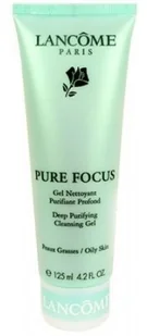 Lancome Gel Pure Focus Deep Purifying Cleanser Żel oczyszczają Dla Pań 125 ml - Kosmetyki pod oczy - miniaturka - grafika 3
